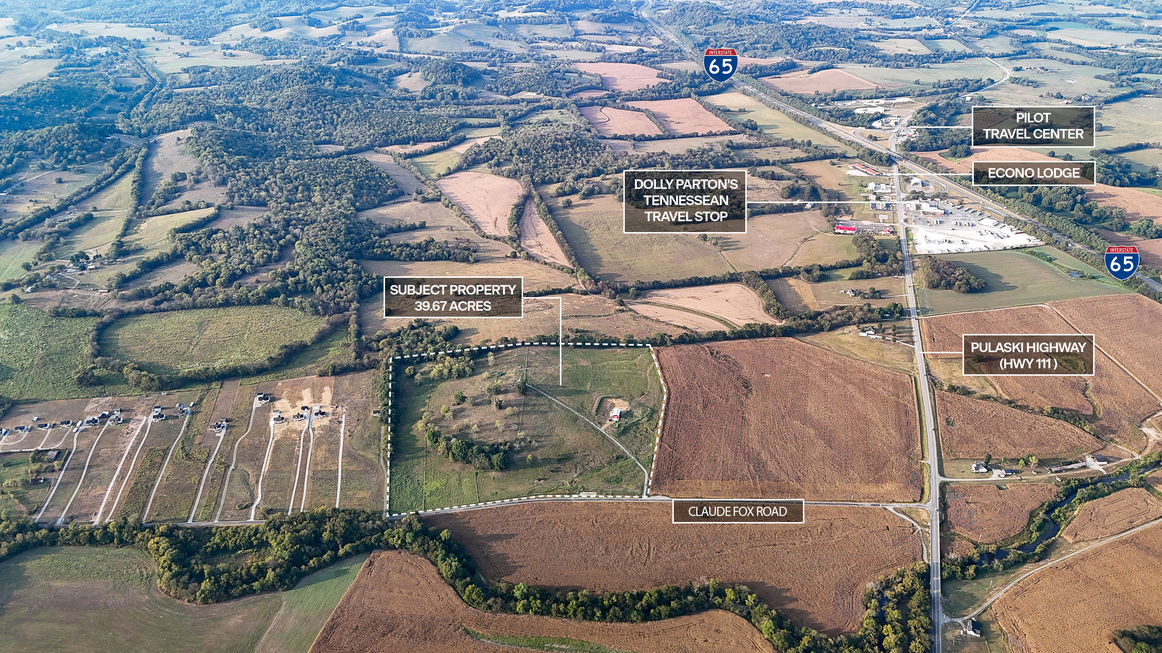 Claude Fox Road, Cornersville,...