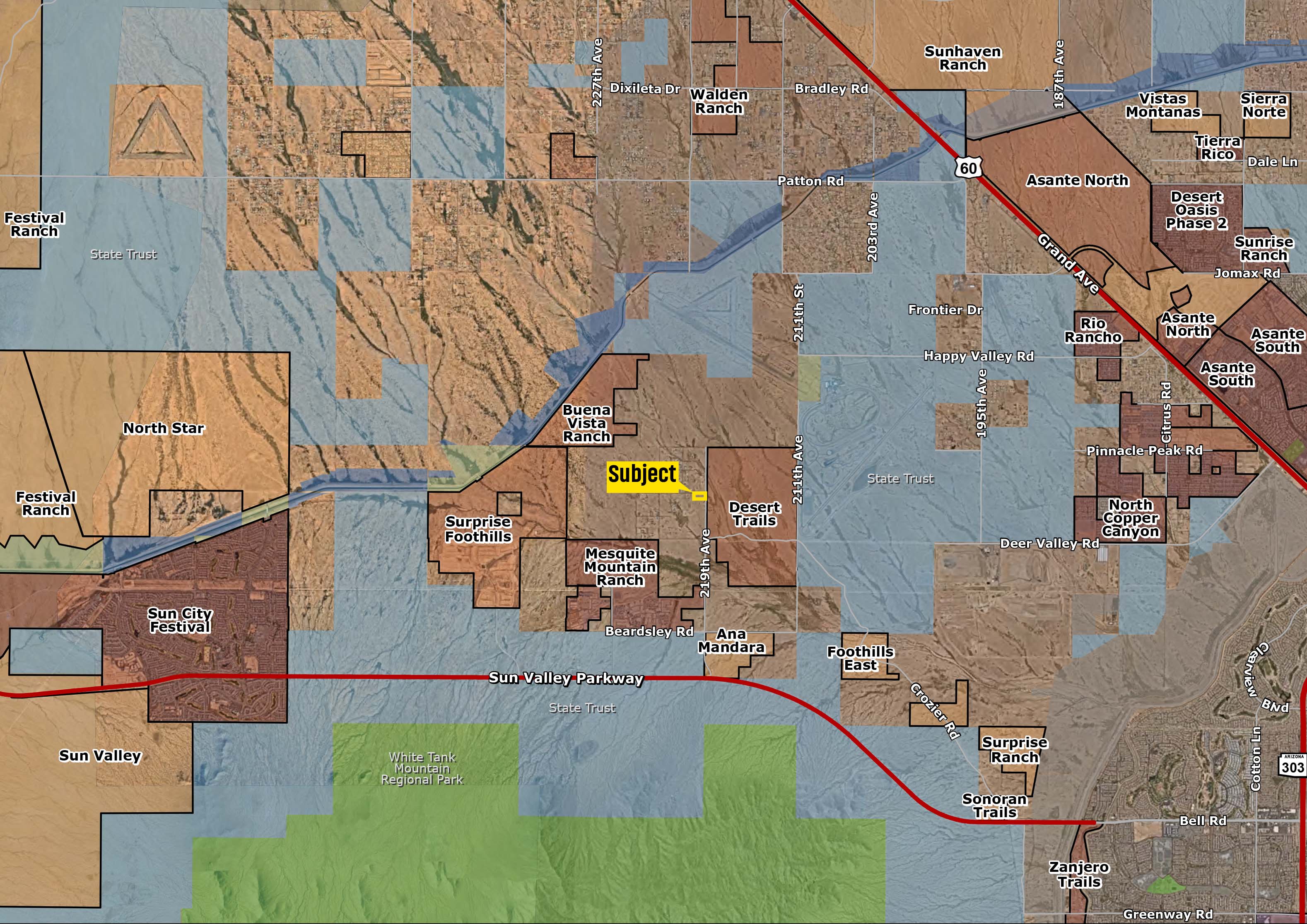 4 Acre Lots Available for Sale